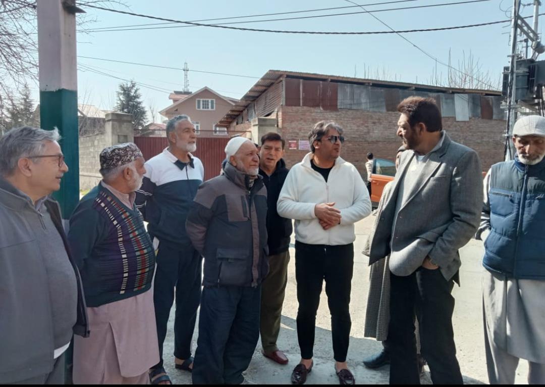 PDP Leaders Visit Goripora Hyderpora, Assure Redressal of Public Grievances