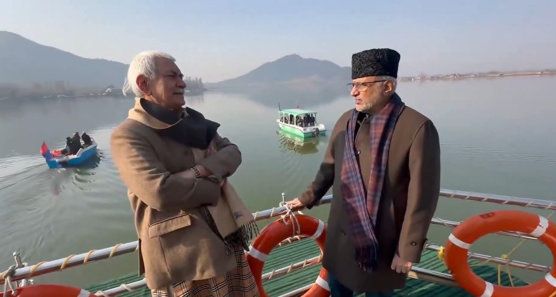 J&K ushering in new era of peace, prosperity: VP Radhakrishnan after Dal Lake visit