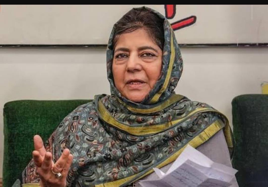 Mehbooba Mufti criticises PM’s Israel visit, targets Netanyahu