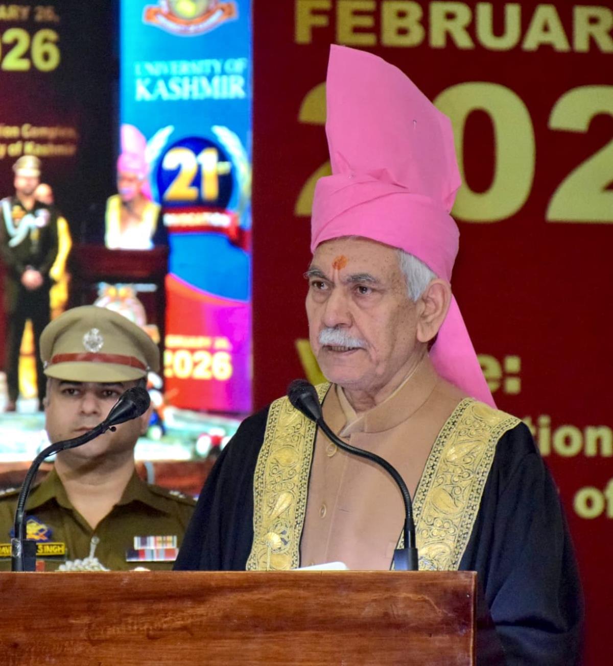 LG Sinha calls upon universities to become centres of innovation, social transformation