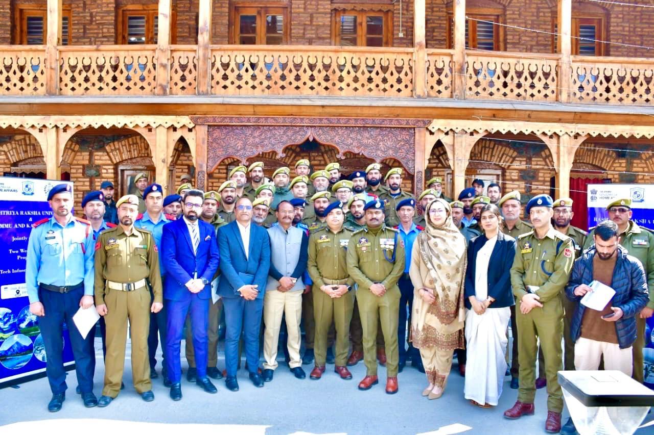 Two-Week Workshop on Tech-Infused Tourism Policing Concludes at DPL Srinagar