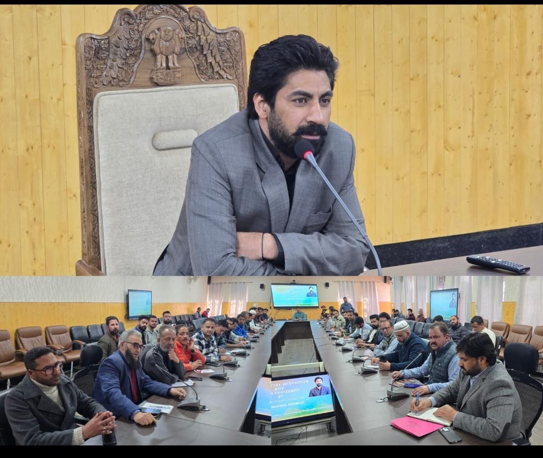 DC Baramulla Holds Introductory Media Interaction