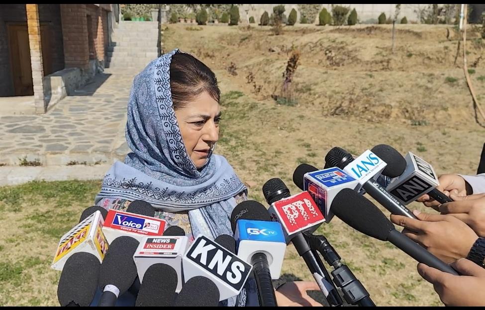 Israel Following 'Nefarious Agendas' of War Criminal Netanyahu: Mehbooba Mufti