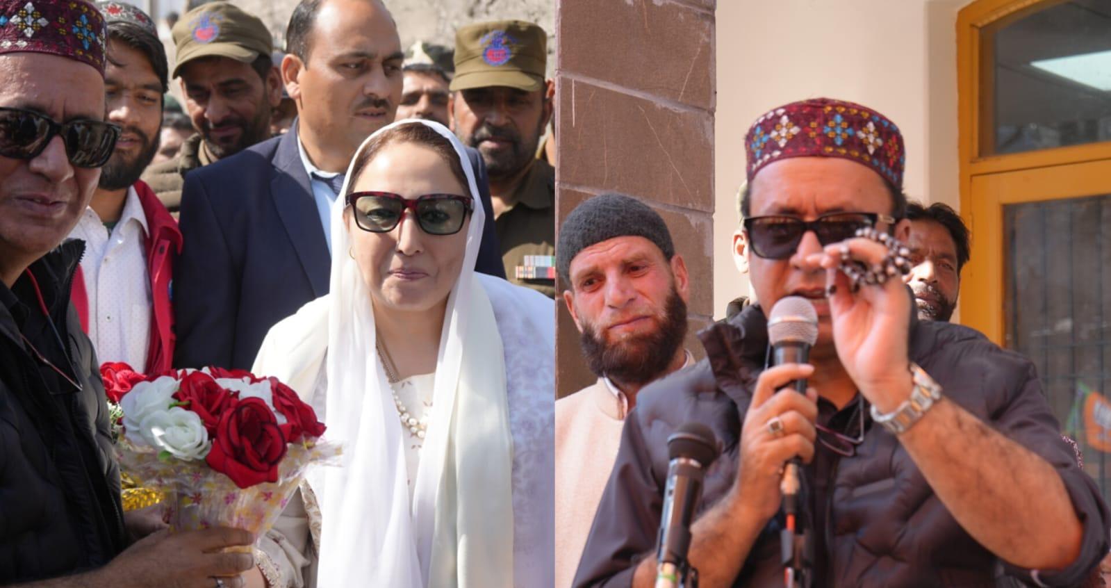 Dr Darakhshan Inaugurates Panj Peer Mosque in Rajouri, Lays Foundation for Eidgah Mimber