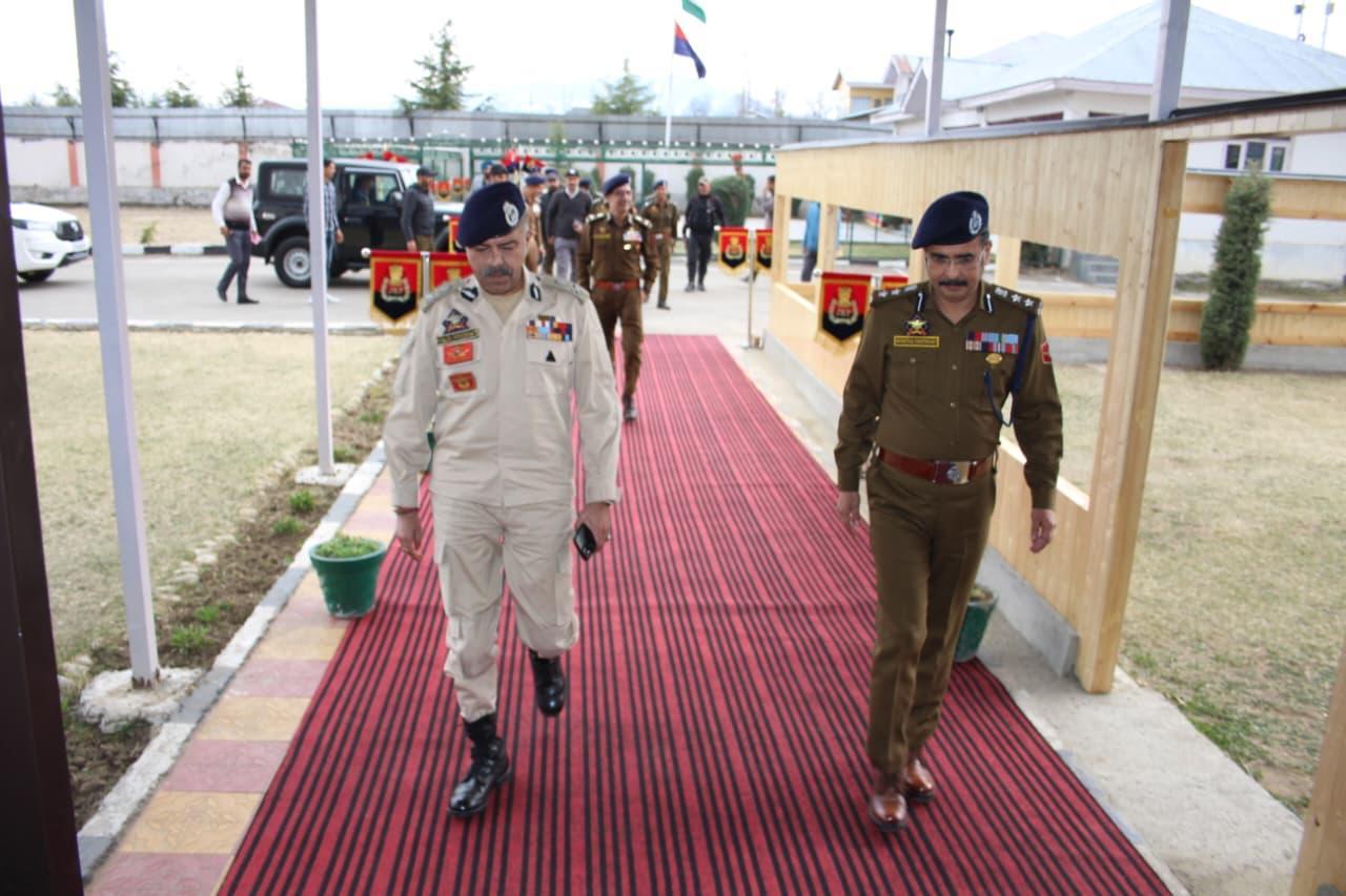 DGP visits District Shopian, reviews overall security scenario
