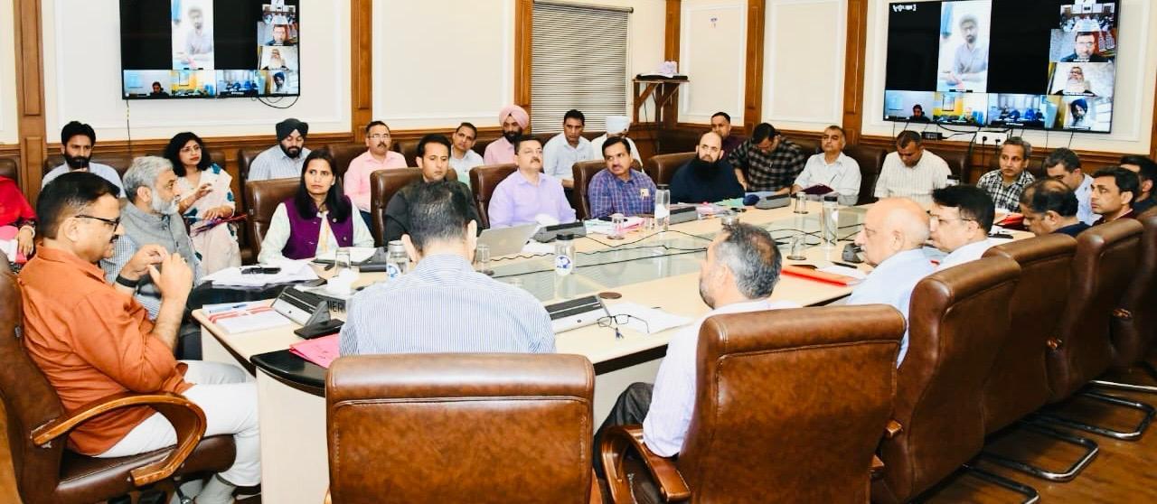 Rana reviews Jal Shakti works; stresses accountability, better monitoring and faster execution of projects