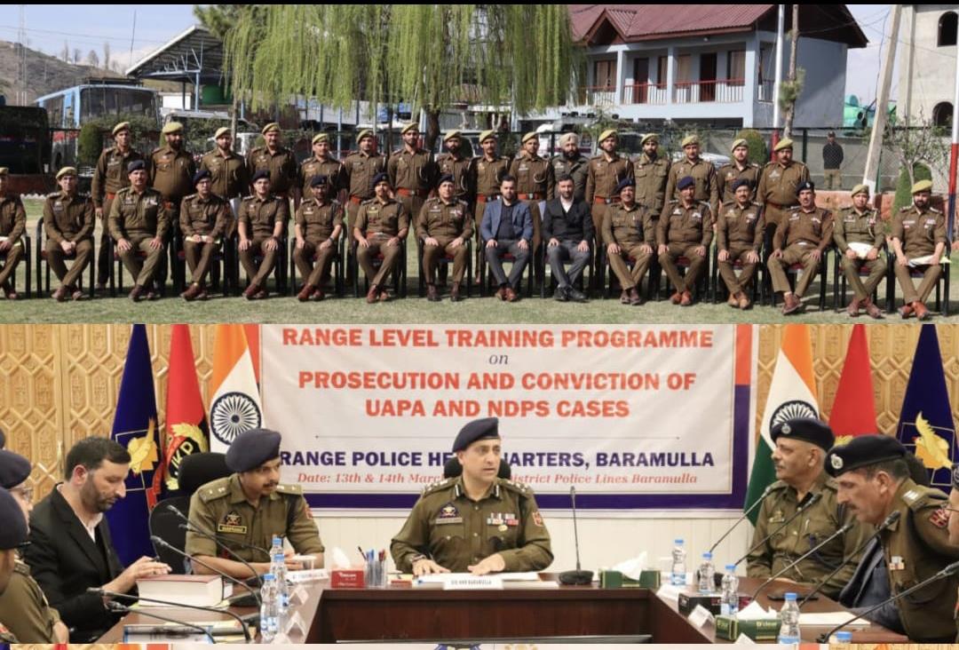 J&K Police concludes training on UAPA, NDPS cases in Baramulla