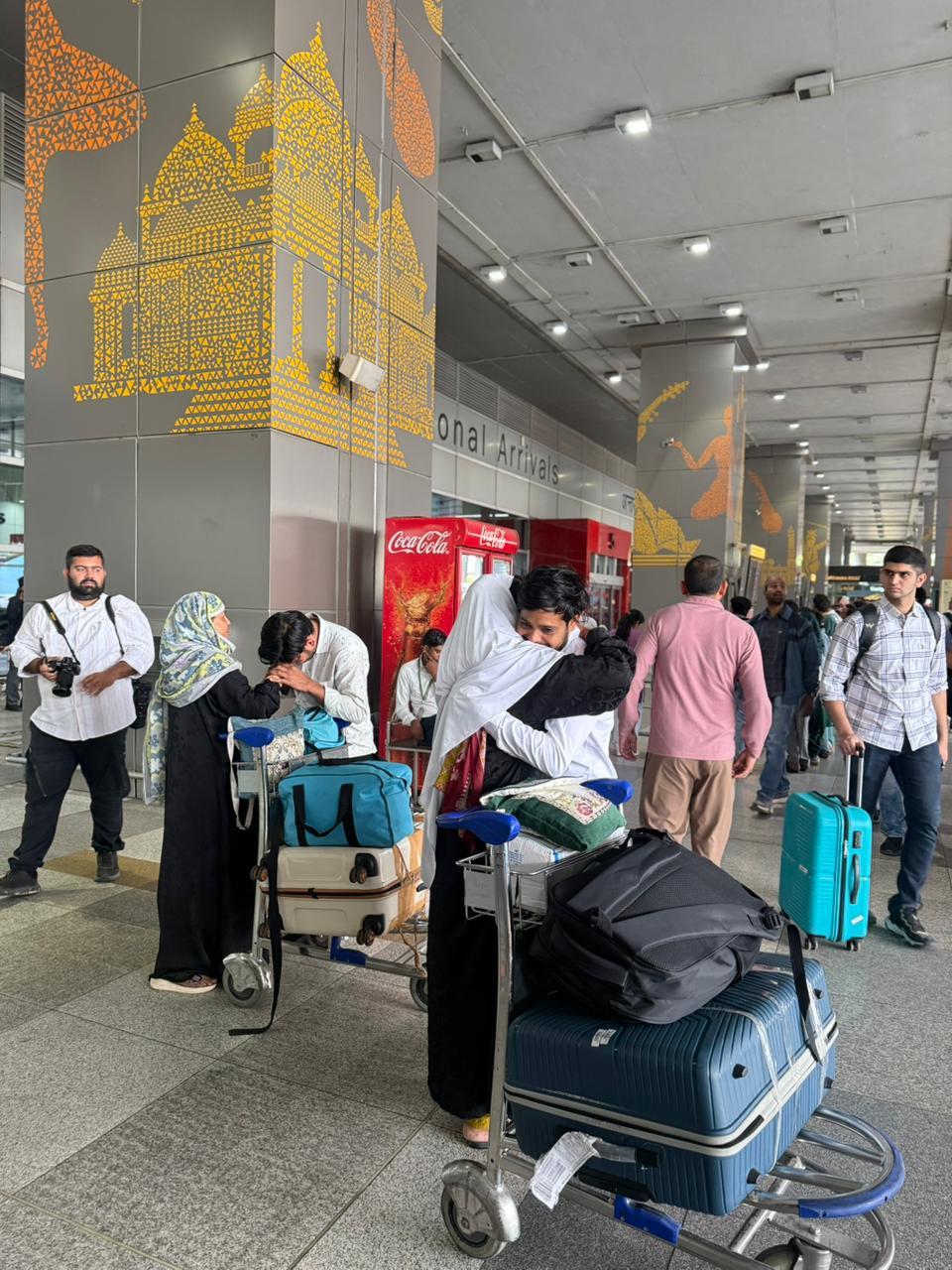 First Batch of 70 Indian Students Mostly From J&K Evacuated from Iran, Lands in Delhi