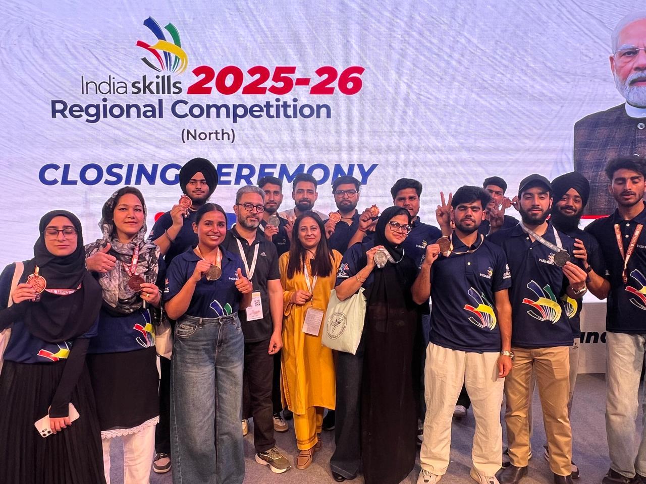 J&K Bags 24 Medals, Including 2 Gold, at India Skills