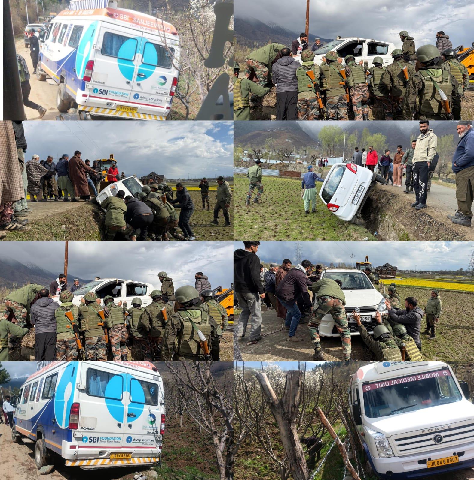 Indian Army Extends Timely Assistance in Two Separate Incidents in Bandipora