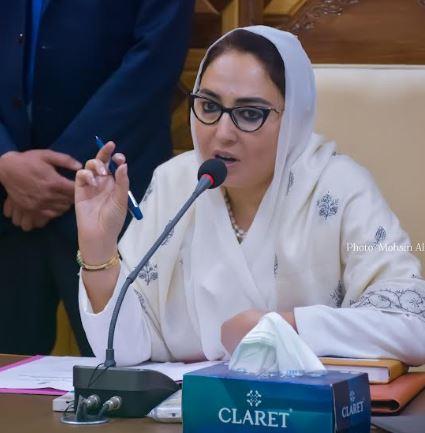 Syed Darakhshan chairs meetings with Administration in Srinagar