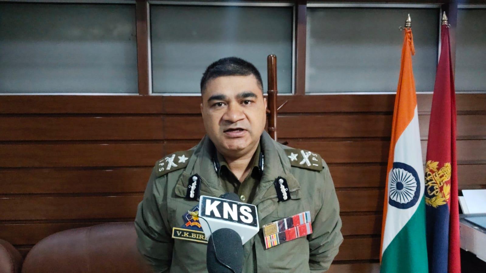 Adequate security, traffic plans in place for Eid: IGP Kashmir