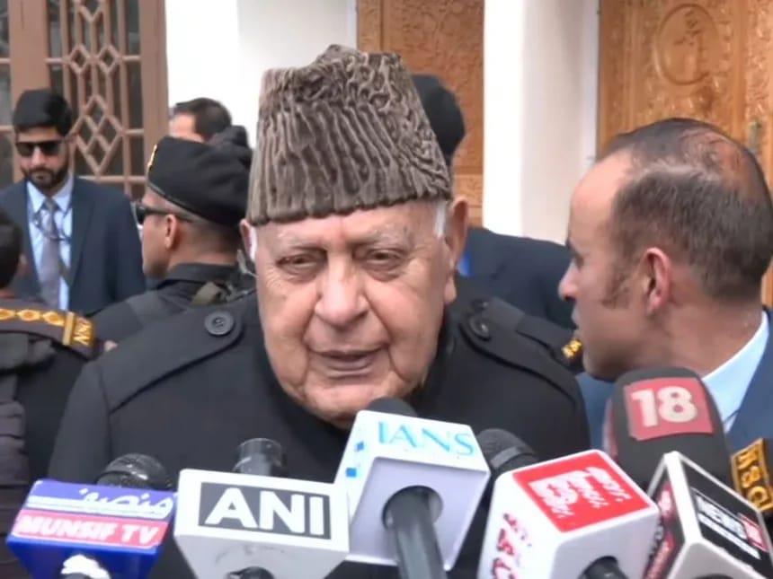 Farooq Abdullah urges peace as West Asia conflict escalates