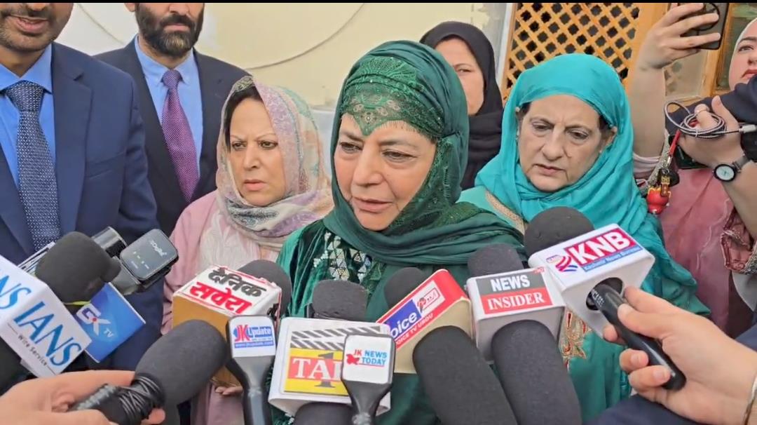 Mehbooba Mufti urges prayers for Palestine, Lebanon, Iran in Eid Message