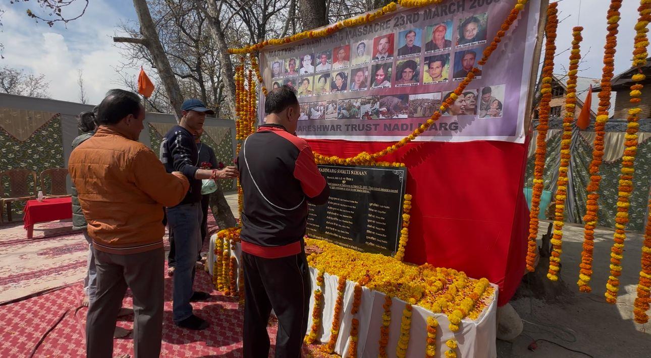 Nadimarg Massacre Anniversary: Pandits Return to Village After 23 Years, Locals Join Tributes