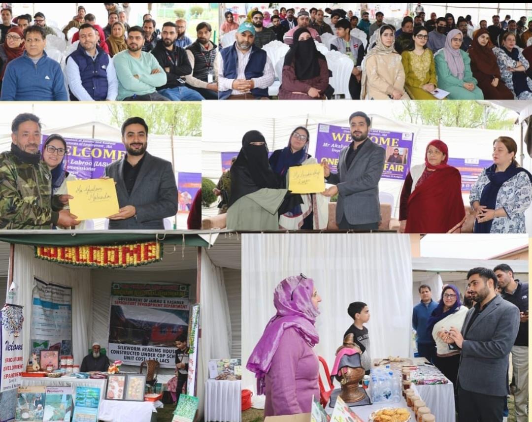 DC Srinagar presides over Mega Job Fair at Kashmir Haat