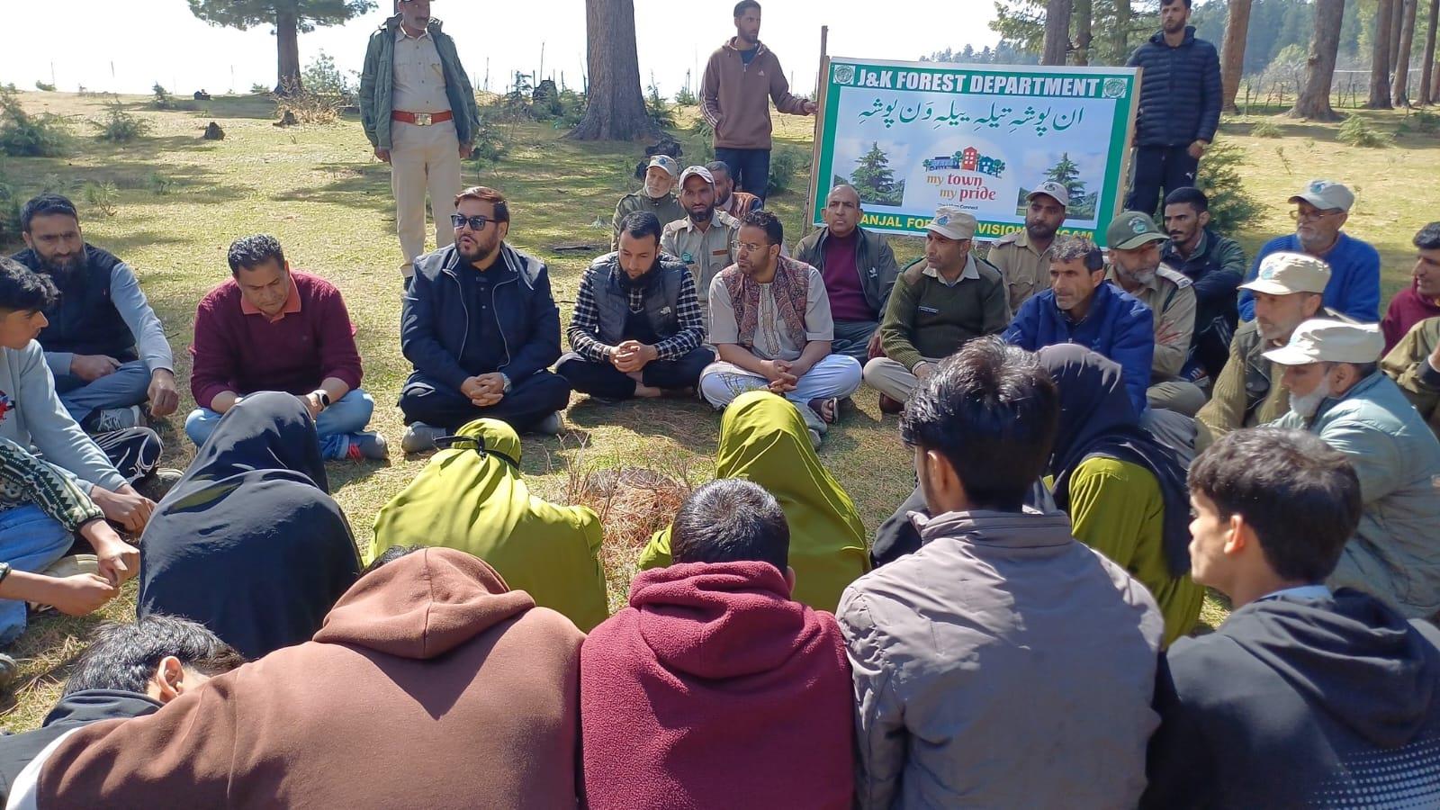Plantation drive, 'Tree Talk' organised at Nilnag Forest Block in Budgam