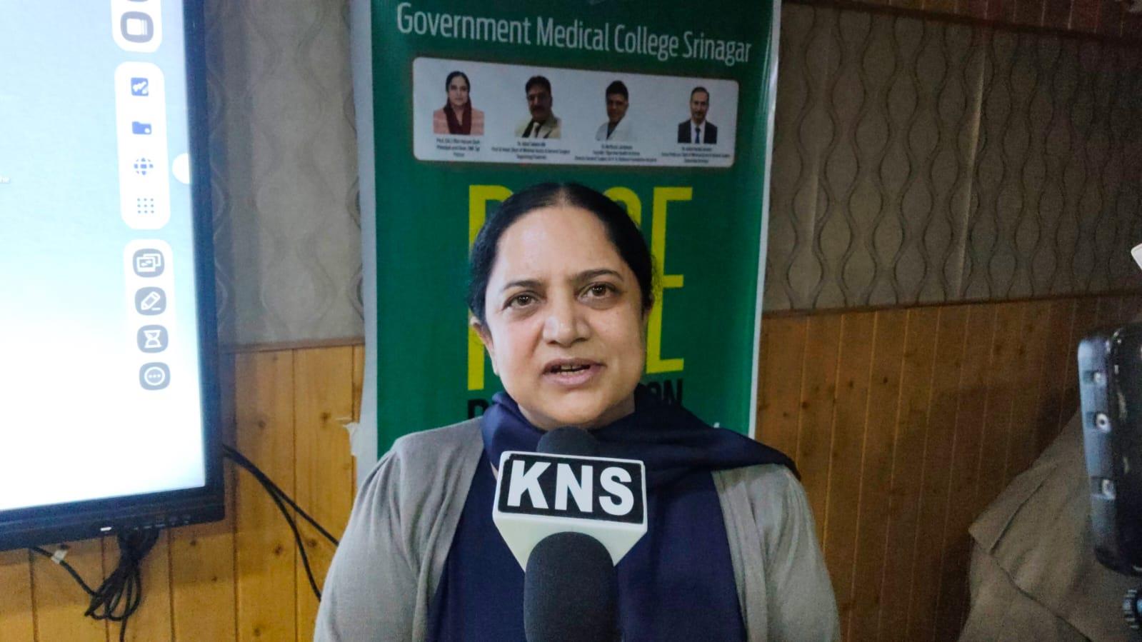 GMC Srinagar bariatric surgery programme benefits over 300 patients: Dr Iffat Hassan