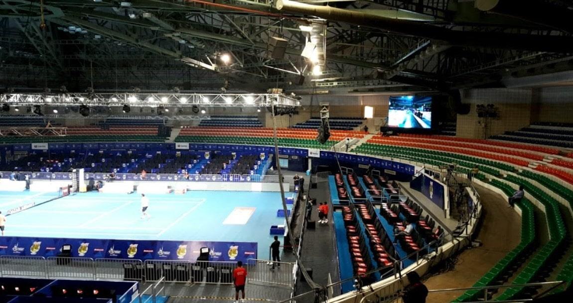 Indoor Stadium Sopore Project 45% Complete, Govt Sets March 2027 Deadline