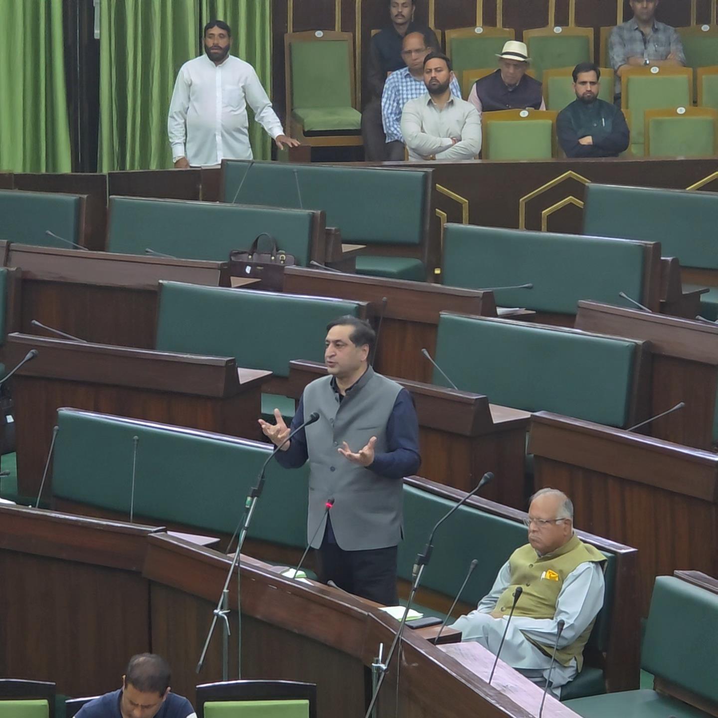 Sajad Lone links attack on Farooq Abdullah to father's martyrdom in raw Assembly address