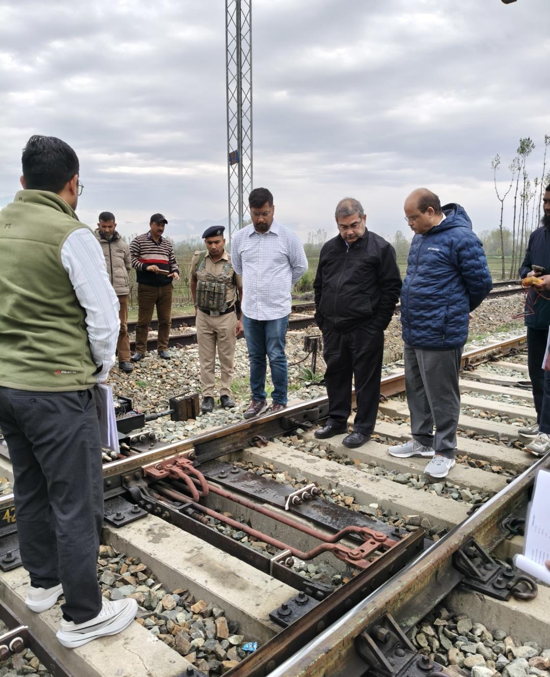 Northern Railway GM inspects Katra–Baramulla section, reviews safety measures