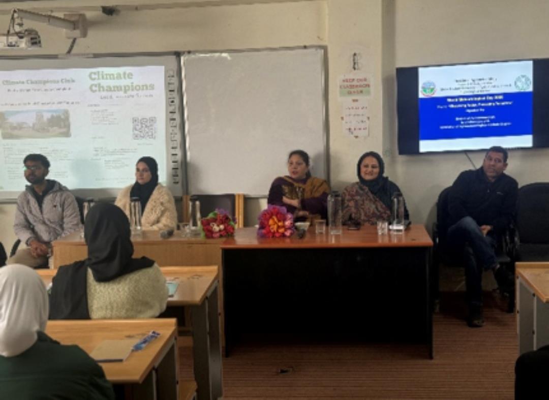 SKUAST-K celebrates World Meteorological Day