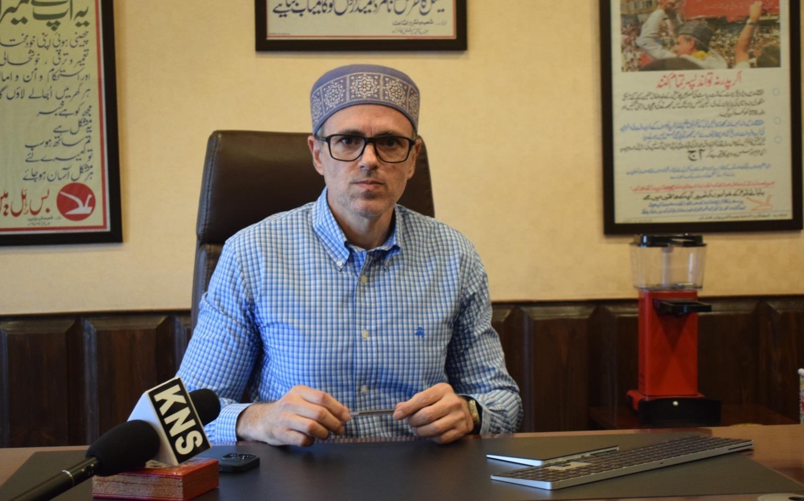 Omar Abdullah says supplies sufficient, urges calm in J&K