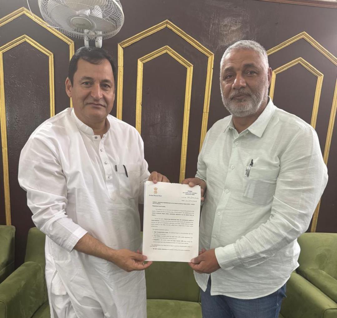 Sopore MLA Irshad Rasool Kar pitches Inland Port at Asia's second-largest fruit mandi