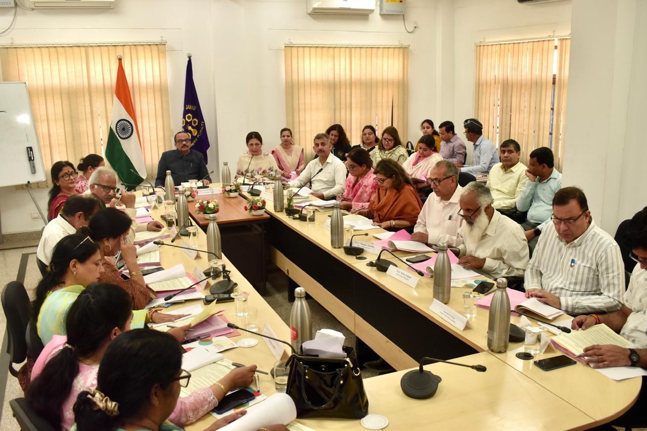 Cluster University of Jammu Holds 8th Academic Council Meeting