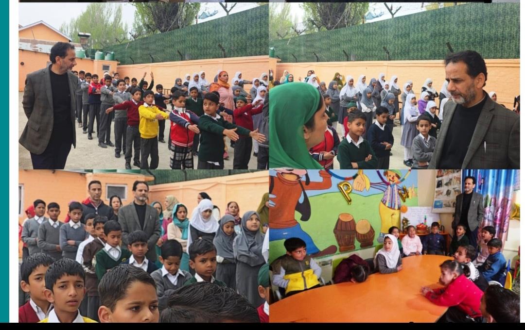 Director SEK conducts surprise visits across several schools in Srinagar