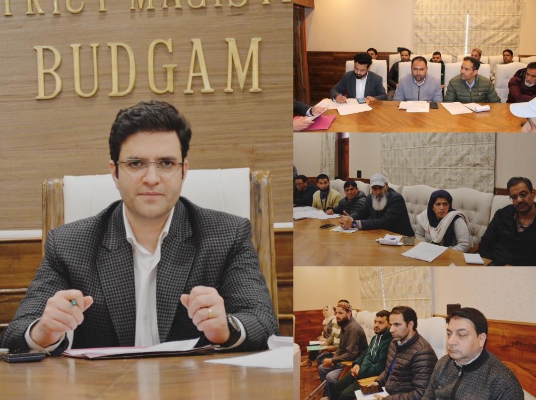 DC Budgam reviews issues of Persons with Special Abilities