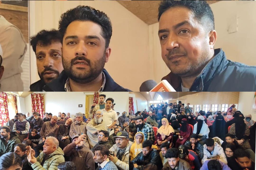 BJP holds mega public convention in Nowhatta