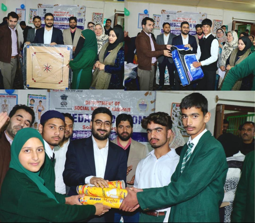 DC Srinagar inspects progress of new building complex at Abhinandan Home for Specially Abled Children