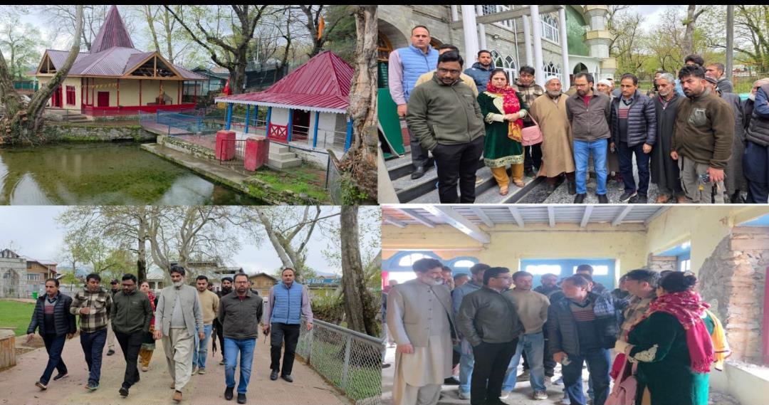DC Kupwara reviews heritage conservation works