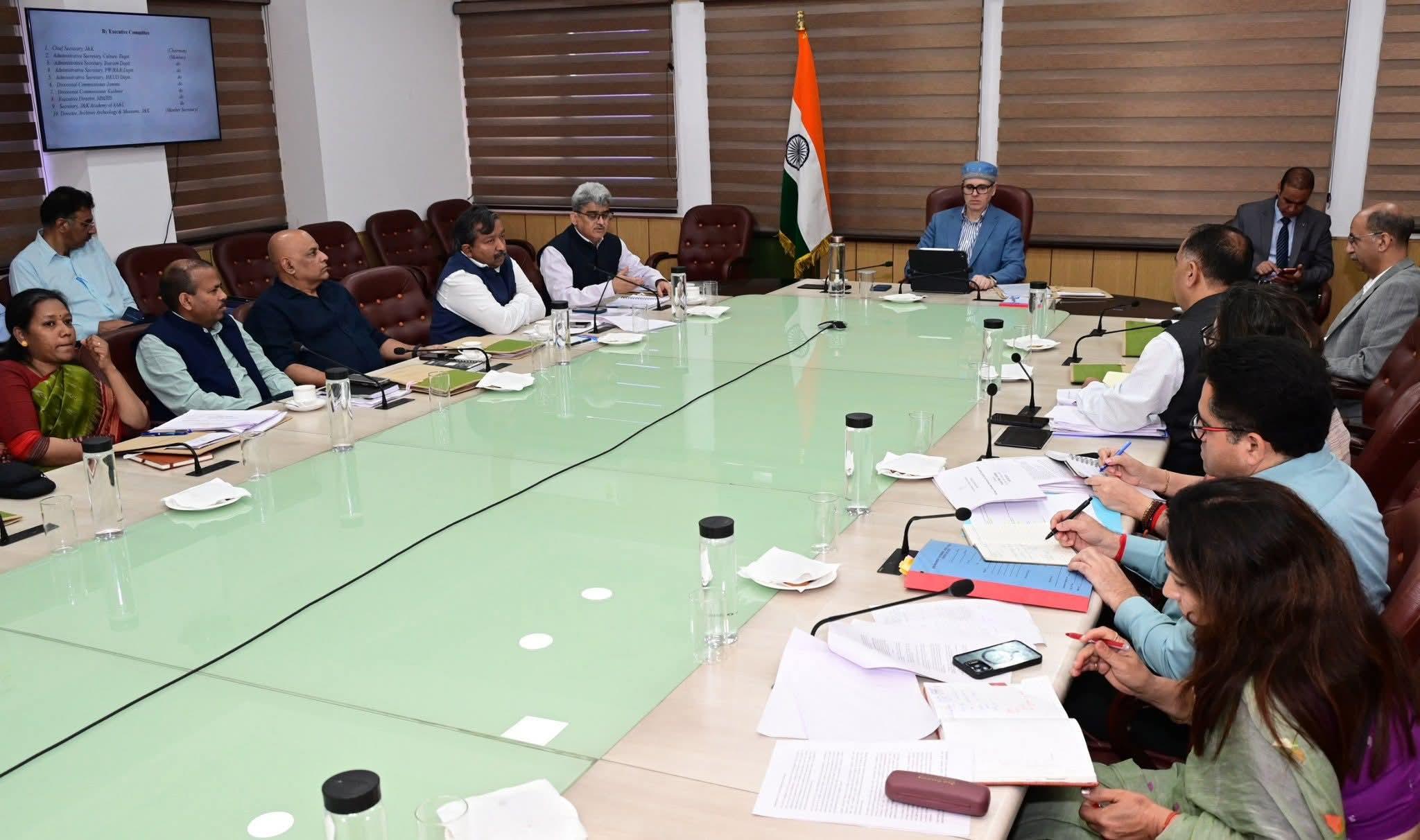 Heritage-based tourism circuits must to showcase J&K's cultural legacy : CM Omar Abdullah