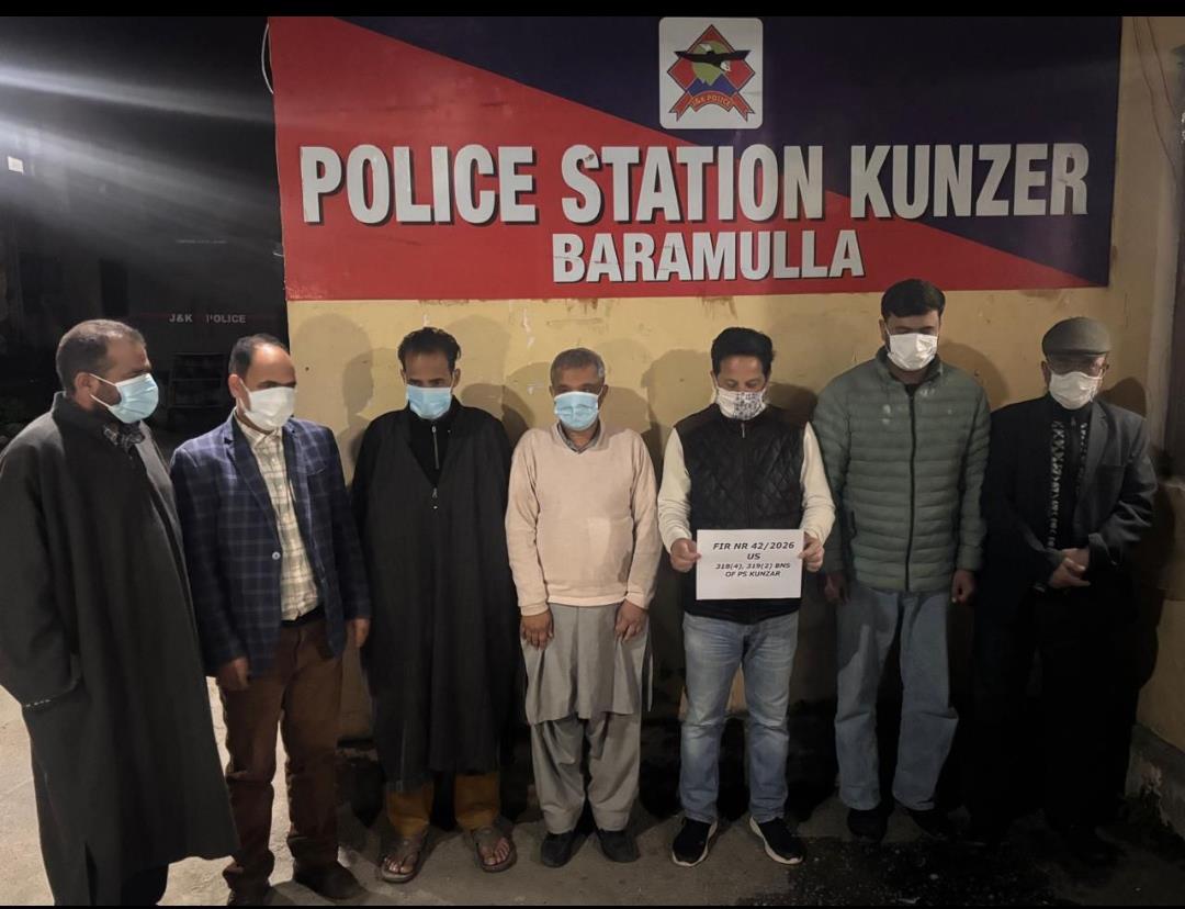 Baramulla Police foil land scam bid, 7 held