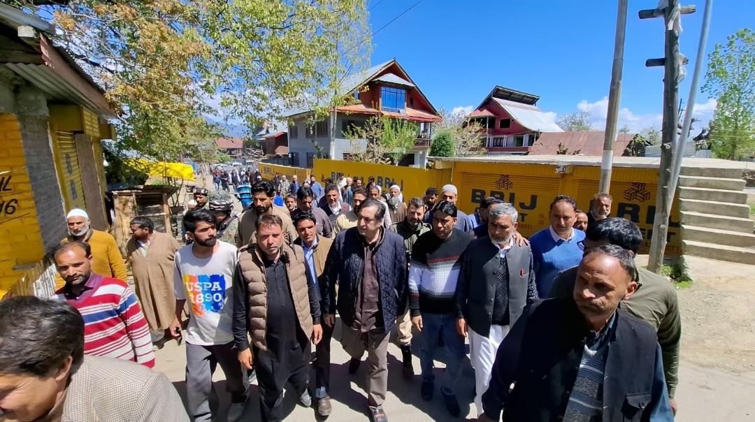 Sajad Lone leads massive outreach drive across Kupwara; Vows to fight for People's rights