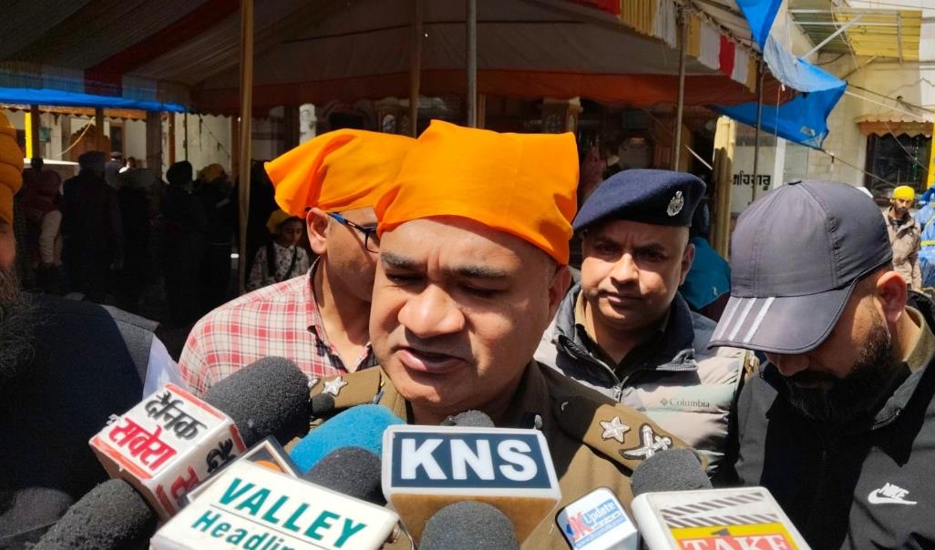 IGP Kashmir greets people on Baisakhi, urges peace and harmony