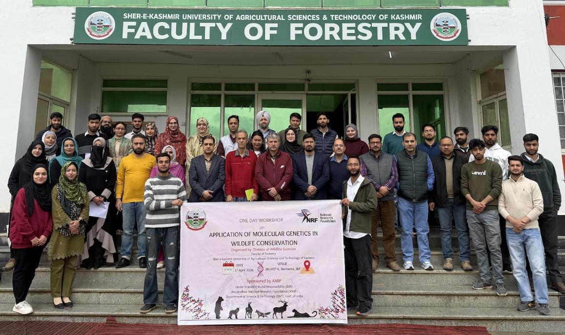 Workshop on Molecular Genetics Held at SKUAST-K to Promote Wildlife Conservation