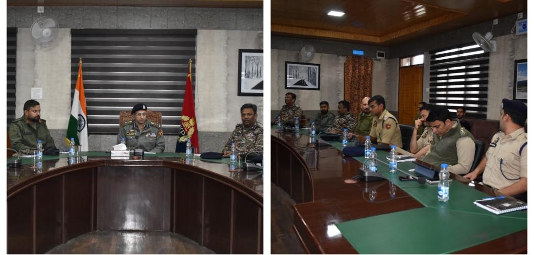 SSP Bandipora Chairs Security Review Meeting at DPL