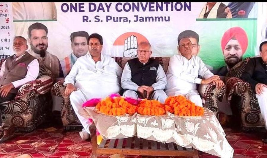 Karra, Bhalla Lead Rally in RS Pura; Raise Concerns Over Women’s Reservation, Statehood
