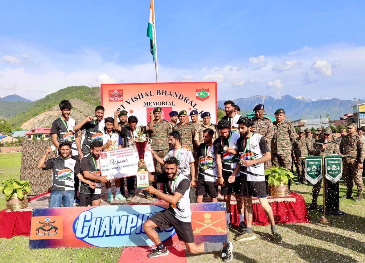 Safapora VB Club Clinches Title at Capt Vishal Bhandral Memorial Volleyball Tournament
