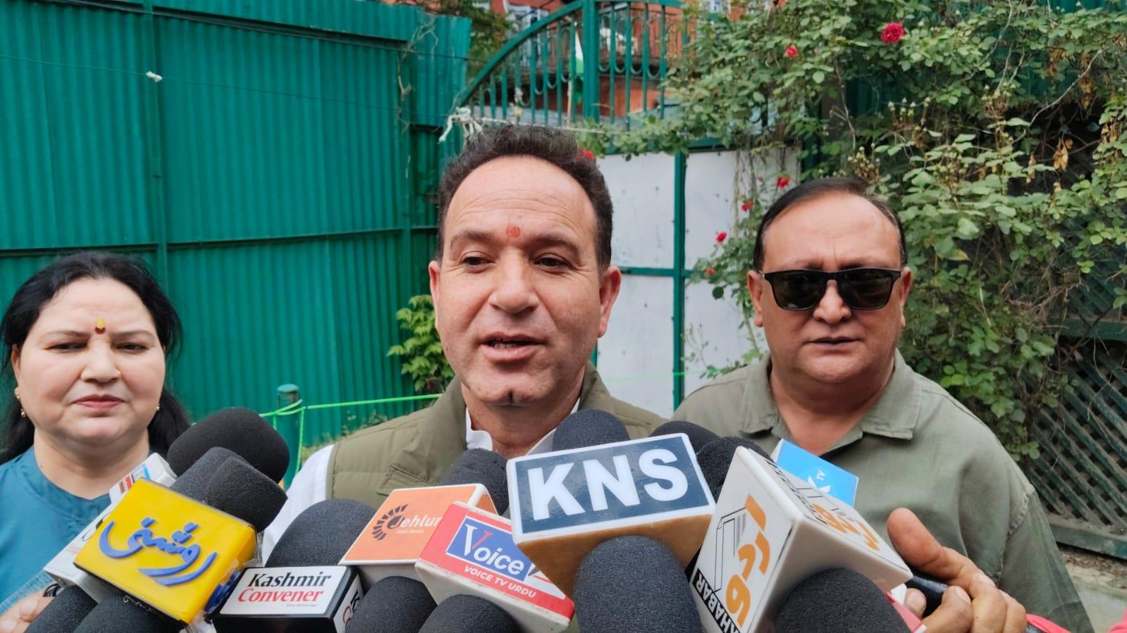 Administration at standstill, ministers invisible on ground: Sunil Sharma attacks NC govt.