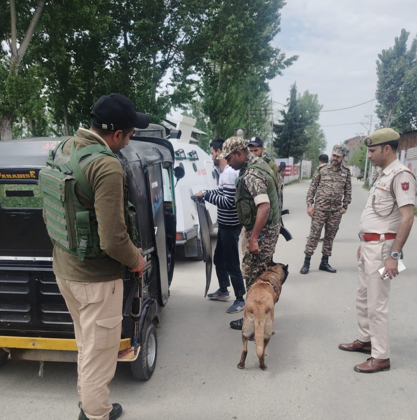 Srinagar Police Deploys Sniffer Dog Squad in Major Anti-Drug Drive