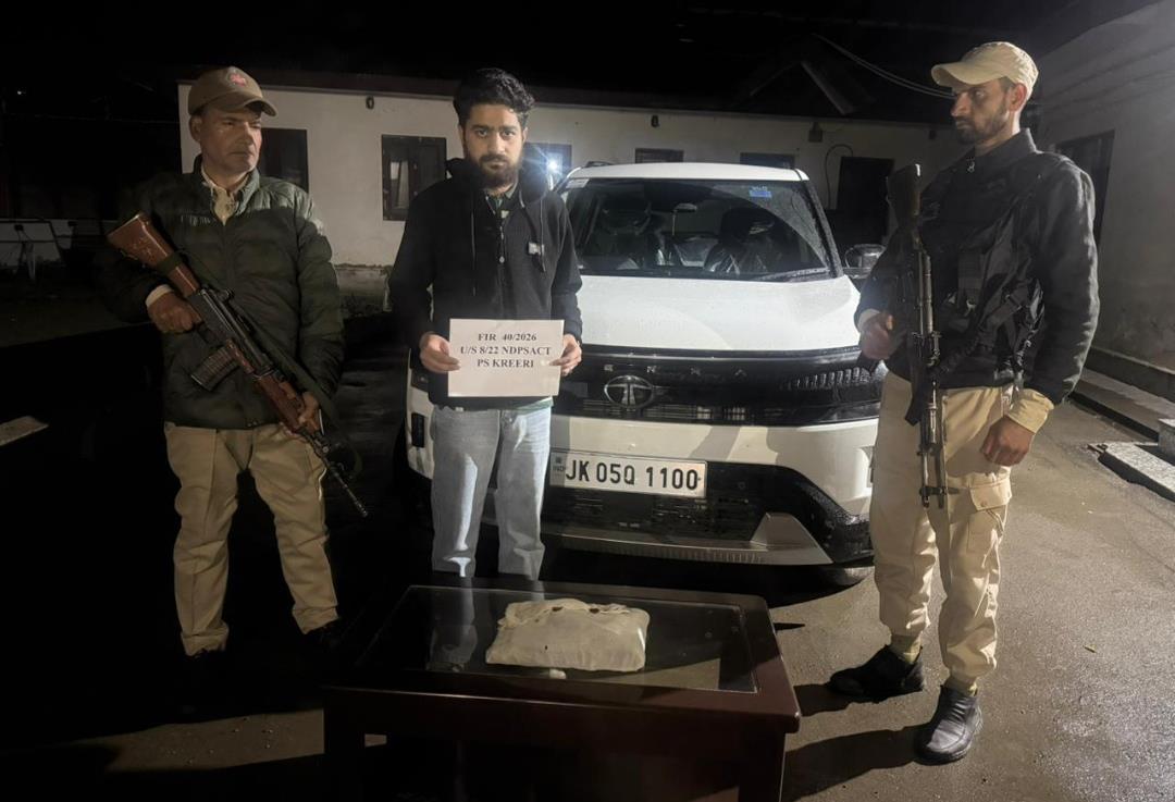 Nasha Mukt Abhiyaan: Baramulla police nab peddler, recover 87 banned tablets