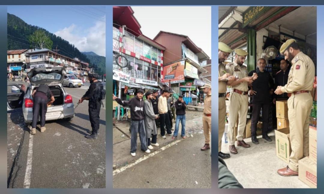 Multi-level enforcement drive by Baramulla Police under Nasha Mukt initiative