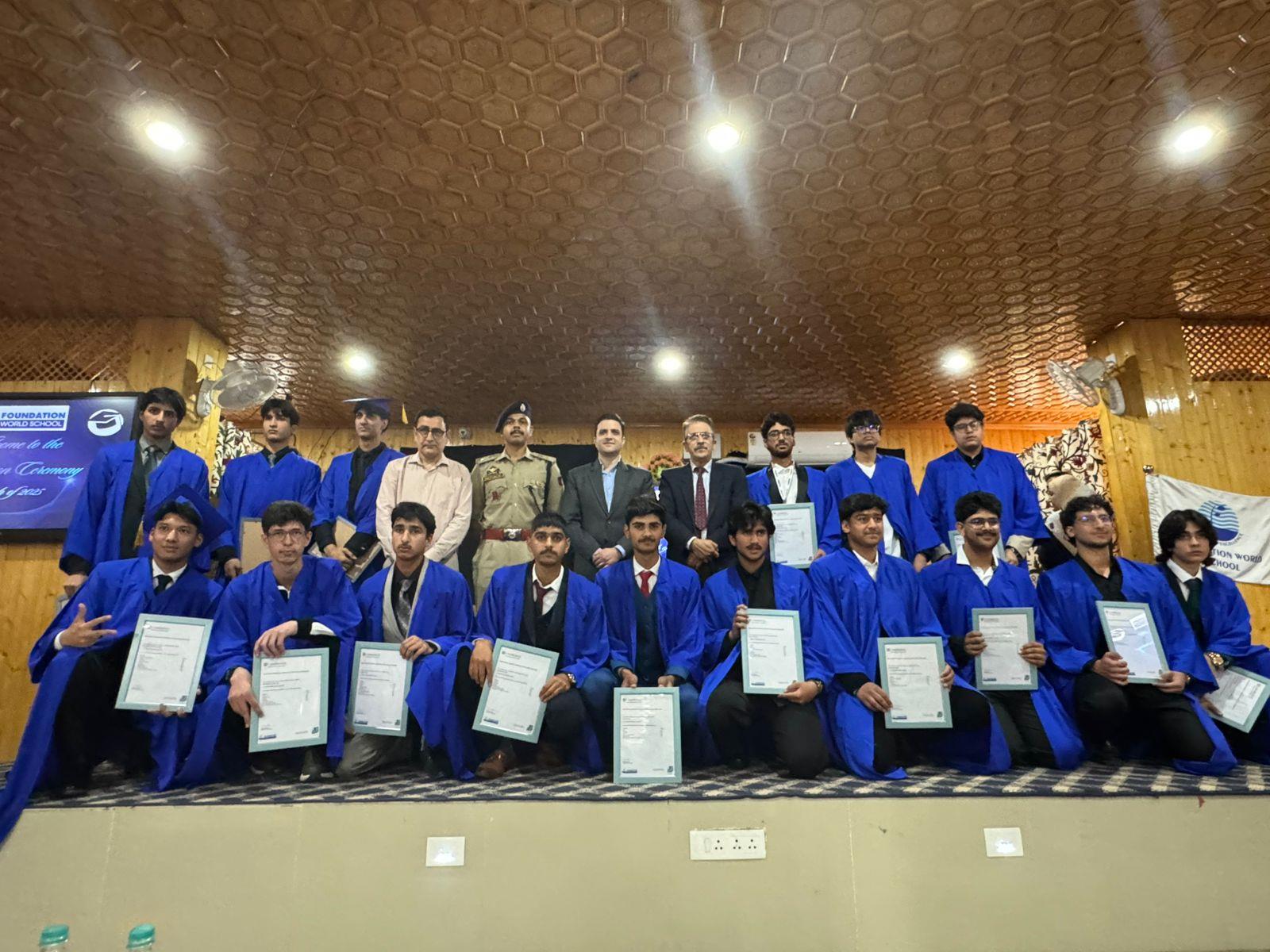 IGCSE graduates felicitated at Budgam ceremony