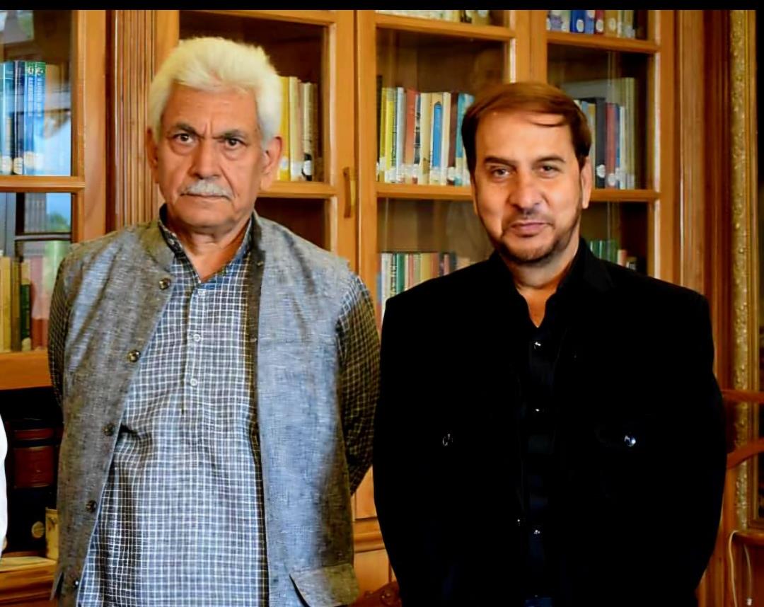 CCIK President Calls on LG Manoj Sinha