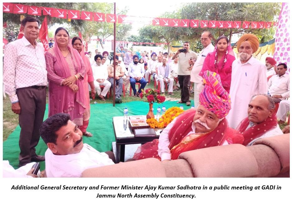 Dual control hurting governance, accountability missing in J&K: Sadhotra