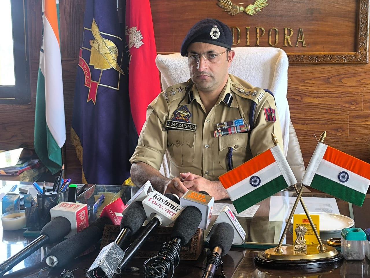 Bandipora Police Crack Down on Drugs: 13 Booked, 15 FIRs Registered in 20 Days Under Nasha Mukt Abhiyan